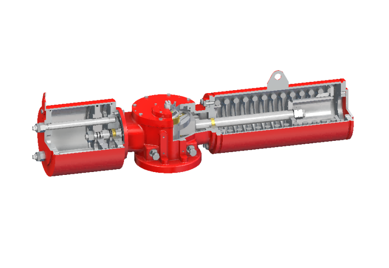 Chemical Process Pneumatic Actuator by STARD GEARS for Valve Control in Chemical Service