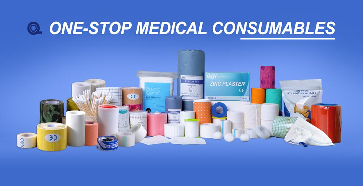 Anji Hongde Medical Bandage Solutions for Dressing Retention, Compression, and Orthopedic Support